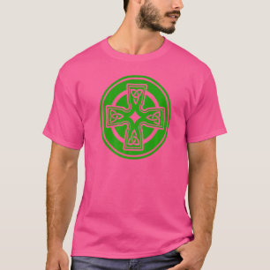 T-shirt St Patrick's Day Irlande Croix celtique irlandaise