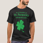 T-shirt St Patrick's Day Lockdown Shenanigans (Devant)