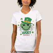 T-shirt St Patrick's Day Lucky Charm Shirt, Lucky (Devant)