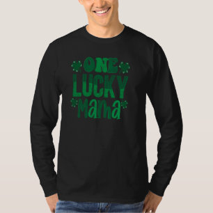 T-shirt St Patrick's Day Lucky Irish One Lucky Mama
