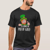 T-shirt St Patricks Day Matching Group I'll Bring The Pot  (Devant)