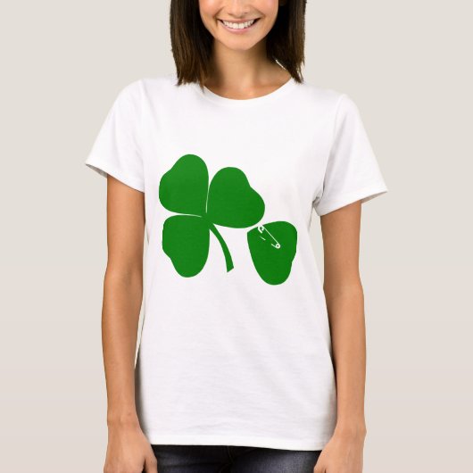 T-shirt St Patrick's Day Obtenez Lucky 3 et 1 feuille 4 (Devant)