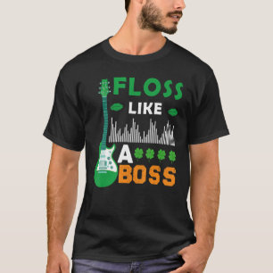 T-shirt St. Patrick's Day Pajama Floss Like A Boss Shamroc