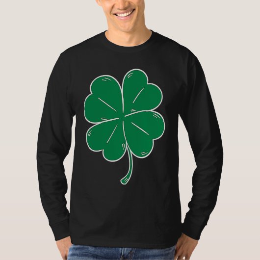 T-shirt St Patrick's Day Parade Solo Clover Lucky Leaf Dri (Devant)