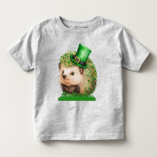 T-shirt St. Patrick's Day pour tout-petits garçons (Devant)