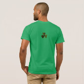 T-SHIRT ST.PATRICK'S DAY SHAMROCKS VERTS ET TRINITÉ (Dos entier)
