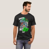 T-shirt St Patricks Day T-Rex Happy Pat Rex Day Dinosaur (Devant entier)