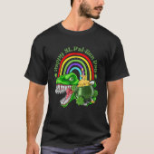 T-shirt St. PATRICKS DAY T REX HAPPY ST PAREX DAY DINOSAUR (Devant)