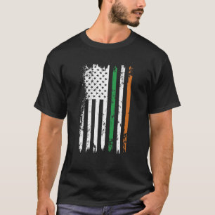 T-shirt St Patrick's Day Vintage irlandais drapeau irlanda