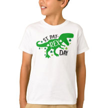 St Patrick's HAPPY ST PAT-REX DAY T-Rex Dinosaur