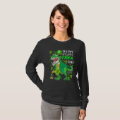T-shirt St Patricks HAPPY ST PAT REX DAY T Rex Dinosaur Fu (Devant entier)