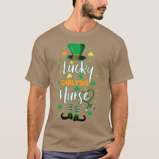 T-shirt St Patrickx27s Chance Dialyse Infirmière Green Ste