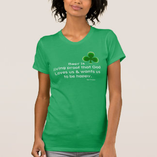 T-shirt St.Patric's day drôle bière citation & shamrock