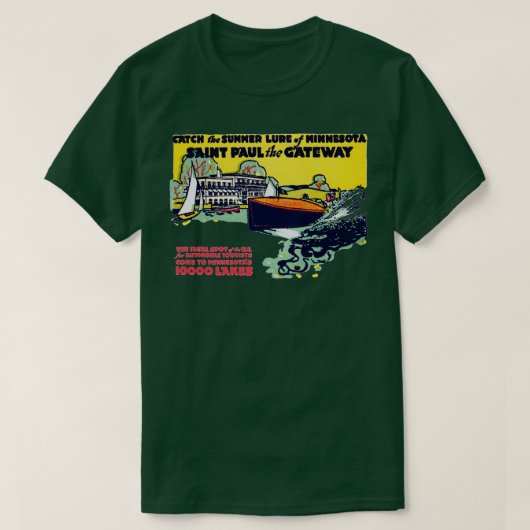 T-shirt St Paul Minnesota 1930 (Design devant)