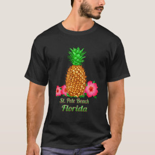 T-shirt St Pete Beach Floride ananas Floride