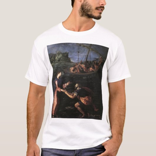 T-shirt St Peter marchant sur l'eau (Devant)
