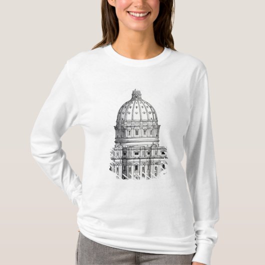 T-shirt St Peter, Rome (Devant)