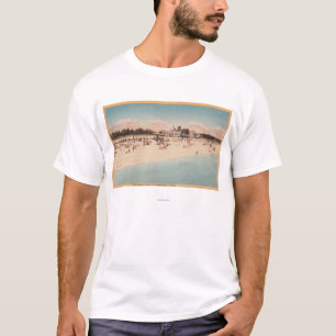 T-shirt St Petersburg, FL - vue de bord de mer de