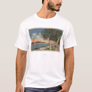 T-shirt St Petersburg, FL - vue de pot de café