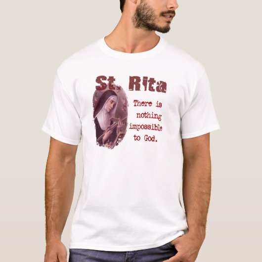 T-shirt St Rita (Devant)