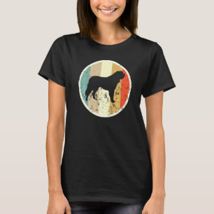 T-shirt St Saint Bernard Chien Vintage Retro Grunge Style
