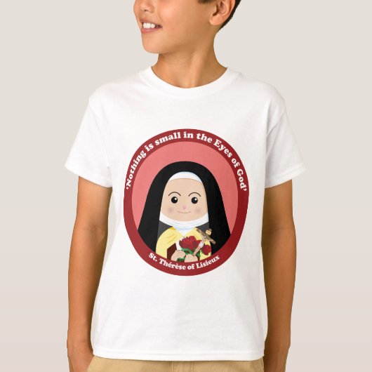 T-shirt St Thérèse de Lisieux (Devant)