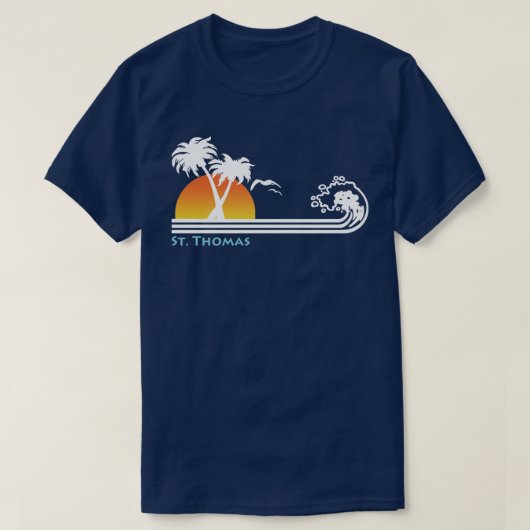 T-shirt St. Thomas (Design devant)