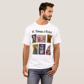 T-shirt St Thomas Becket, St Thomas Becket, St T… (Devant entier)