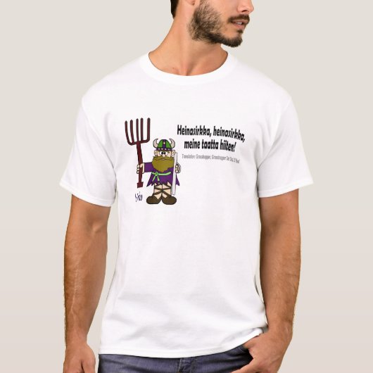 T-shirt St Urho - Heinasirkka (Devant)