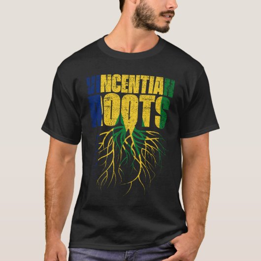 T-shirt St Vincent et les Grenadines (Devant)