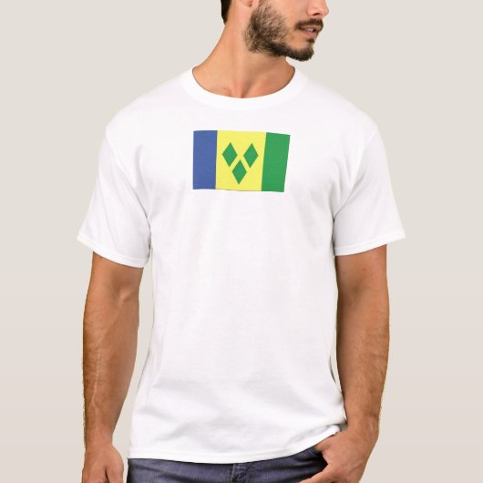 T-shirt St Vincent et les grenadines (Devant)