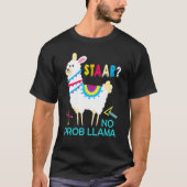 T-shirt Staar No Prob Llama Test Day Teacher Exam Testing  (Devant)
