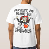 T-shirt Stabby vous aime (Dos)