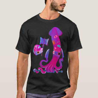T-shirt Stabby Whaleshark/Squid
