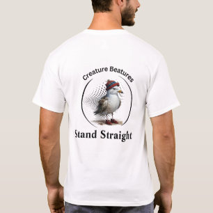 T-shirt Stabilisez la mouette droite en déguisement écossa