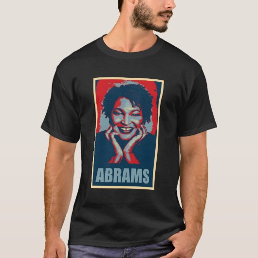 T-shirt Stacey Abrams (Devant)