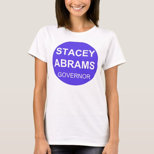 T-shirt Stacey Abrams - gouverneur (Devant)
