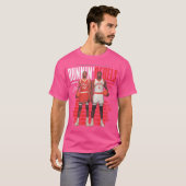 T-shirt Stacey Augmon Larry Johnson Unlv (Devant entier)