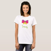 T-shirt Stacey le papillon (Devant entier)