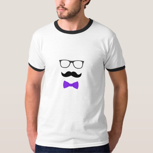 T-shirt Stache classique (Devant)