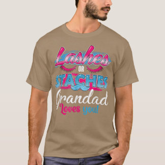 T-shirt Staches ou coups de fouet Grand-père vous aime mie