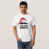 T-shirt Staching par la chemise de neige (Devant entier)