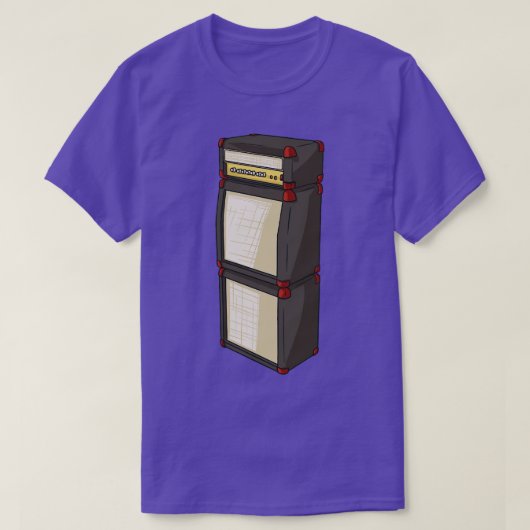 T-shirt Stack De Haut-Parleurs Rock Music Concert Gig Guit (Design devant)