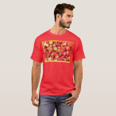 T-shirt "Stack of Strawberries Fruit" jolie photo. Command (Devant entier)