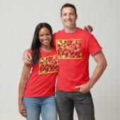 T-shirt "Stack of Strawberries Fruit" jolie photo. Command (Unisexe)
