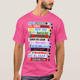 T-shirt Stack VHS Seinfeld de fiction