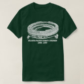T-shirt Stade du comté d'Atlanta Fulton 1965 à 1997 TShir (Design devant)