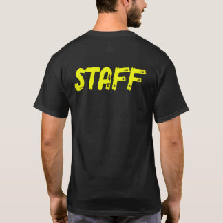 T-shirt STAFF (front/back)