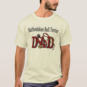 T-shirt Staffordshire Bull Terrier Papa