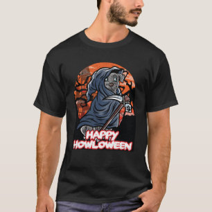 T-shirt Staffordshire Happy Costume Halloween Grim Reaper